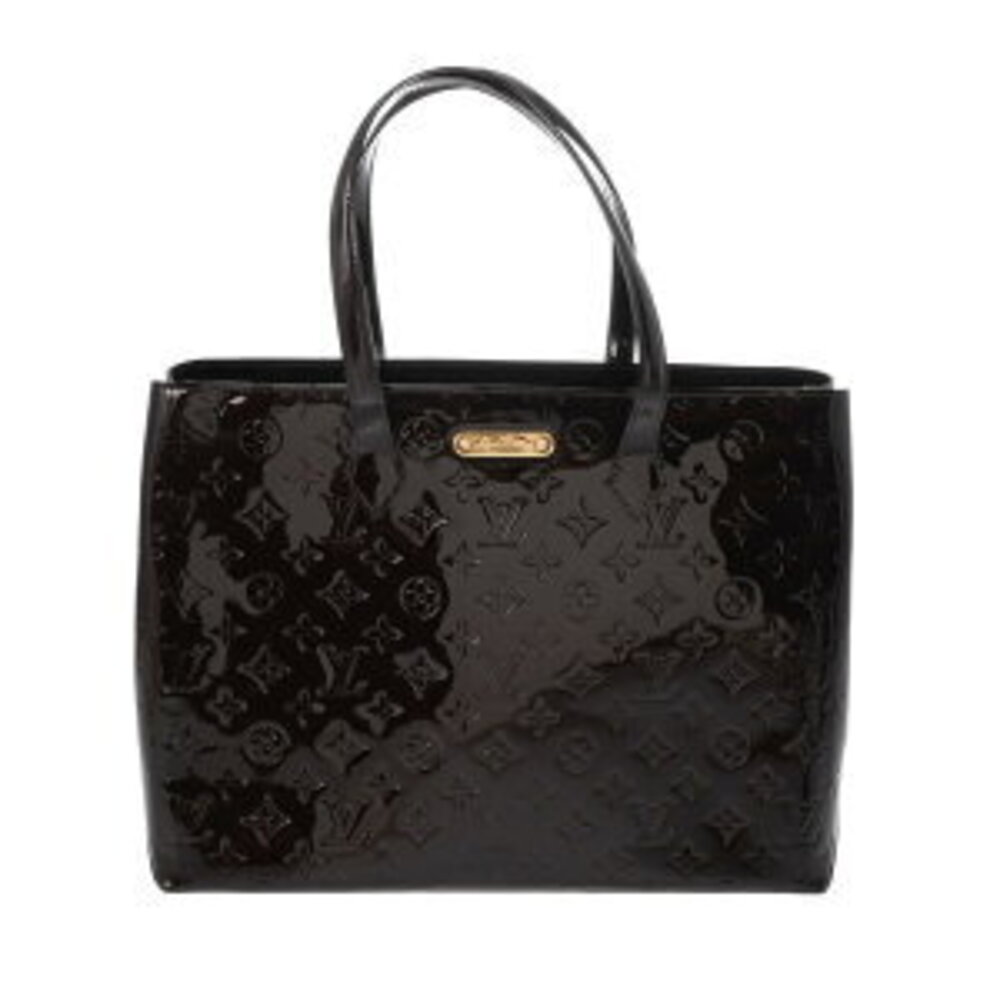 Louis Vuitton Wilshire Amarante Purple Monogram Vernis Handbag